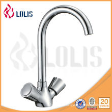 (C0009-C) Double handle kitchen turbo tap mixer